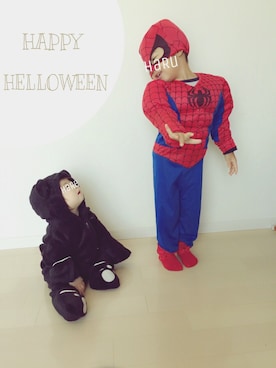 「wearhalloween2016」｜「アイテム（ジャケット/アウター）」を使った、HHさん（キッズ・90cm）の秋コーディネート