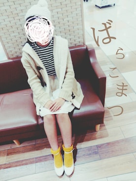 「アイテム（パンプス）」を使った、ばらこまつ  。さん（レディース・158cm・10代）の冬コーディネート