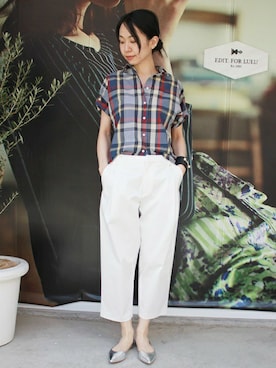 Ayakoさん（レディース・163cm）の春コーディネート