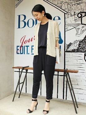 「EDIT. FOR LULU（エディットフォールル）のアイテム」を使った、Ayakoさん（レディース・163cm）の夏コーディネート