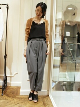 「EDIT. FOR LULU（エディットフォールル）のアイテム」を使った、Ayakoさん（レディース・163cm）の夏コーディネート