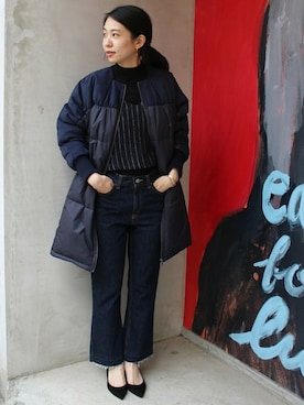 「EDIT. FOR LULU（エディットフォールル）のアイテム」を使った、Ayakoさん（レディース・163cm）の秋コーディネート