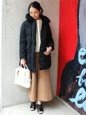 「EDIT. FOR LULU（エディットフォールル）のアイテム」を使った、Ayakoさん（レディース・163cm）の秋コーディネート