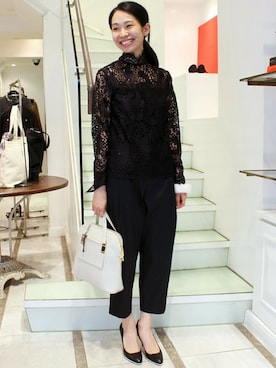 「EDIT. FOR LULU（エディットフォールル）のアイテム」を使った、Ayakoさん（レディース・163cm）の冬コーディネート