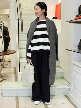 「EDIT. FOR LULU（エディットフォールル）のアイテム」を使った、Ayakoさん（レディース・163cm）の冬コーディネート