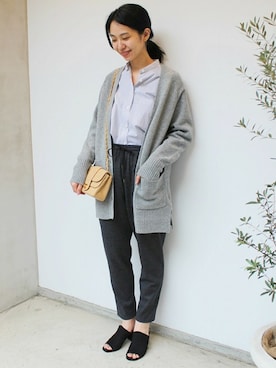 Ayakoさん（レディース・163cm）の冬コーディネート