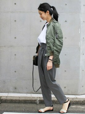 Ayakoさん（レディース・163cm）の春コーディネート