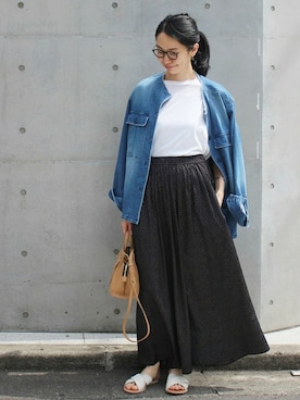 Ayakoさん（レディース・163cm）の春コーディネート