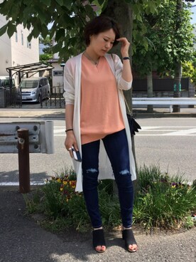 amuutaoさん（レディース・156cm）の春コーディネート