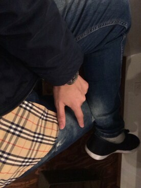「TOMMY HILFIGER（トミーヒルフィガー）のアイテム（その他アウター）」を使った、kazooさん（メンズ・167cm）の春コーディネート