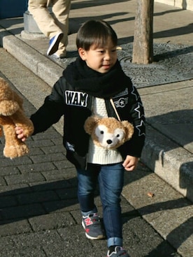 yukari.v_v.さん（キッズ・100cm）の冬コーディネート