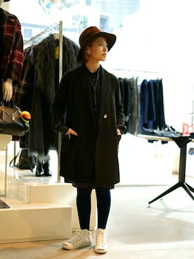 「JACK PURCELL（ジャックパーセル）のアイテム」を使った、ねもさん（レディース・159cm）の秋コーディネート