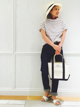 Bshop有楽町ルミネ店 スタッフさん(レディース・152cm)の夏コーディネート