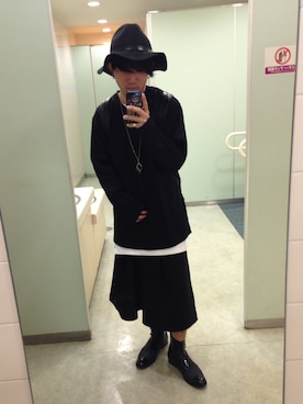 「トイレから失礼しやす」｜「アイテム（アクセサリー）」を使った、yoshiさん（メンズ・165cm）の秋コーディネート
