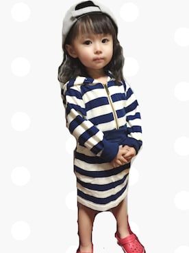 ANNAさん（キッズ・80cm）の春コーディネート