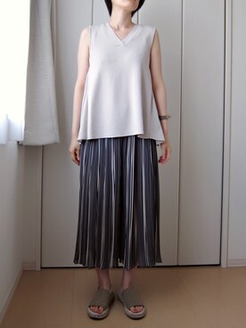 Yaziさん（レディース・162cm）の夏コーディネート