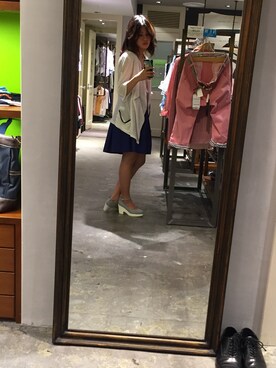 Eeezの希英美さん（レディース・159cm）の夏コーディネート