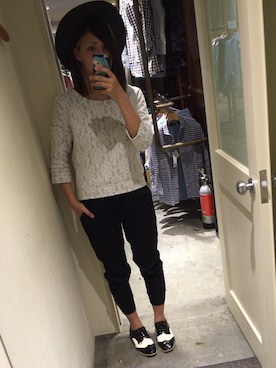 Eeezの希英美さん（レディース・159cm）の夏コーディネート