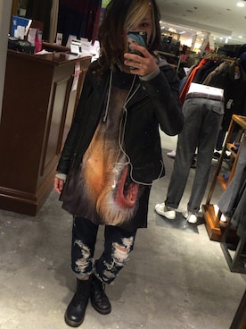 Eeezの希英美さん（レディース・159cm）の冬コーディネート