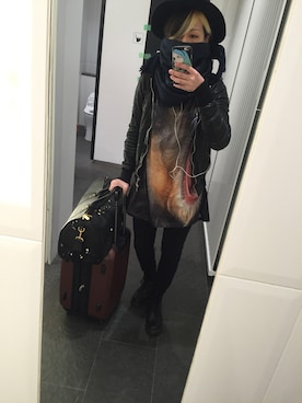 Eeezの希英美さん（レディース・159cm）の冬コーディネート