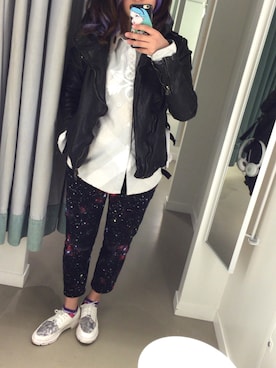 Eeezの希英美さん（レディース・159cm）の春コーディネート