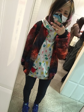 Eeezの希英美さん（レディース・159cm）の春コーディネート