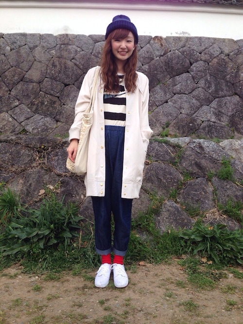 Kastane カスタネ のスタジャンを使った人気ファッションコーディネート Sciaky