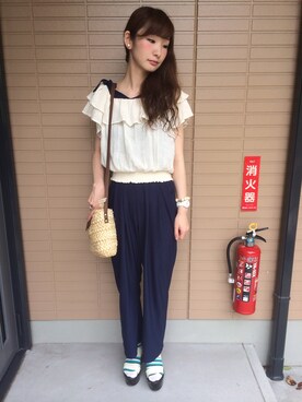 おぐしゃん。さん（レディース・161cm）の春コーディネート