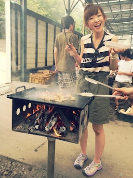 おぐしゃん。さん（レディース・161cm）の夏コーディネート