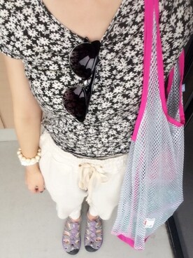 おぐしゃん。さん（レディース・161cm）の夏コーディネート