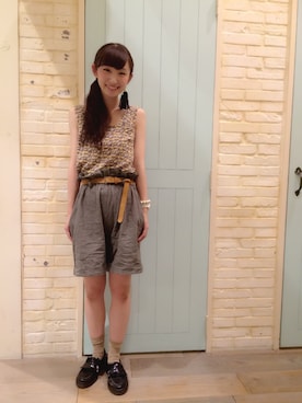 おぐしゃん。さん（レディース・161cm）の夏コーディネート