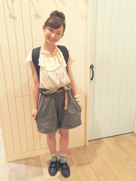 おぐしゃん。さん（レディース・161cm）の夏コーディネート