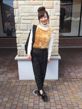 おぐしゃん。さん（レディース・161cm）の秋コーディネート