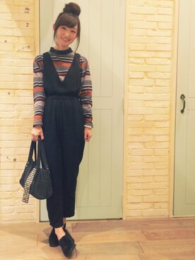 おぐしゃん。さん（レディース・161cm）の秋コーディネート