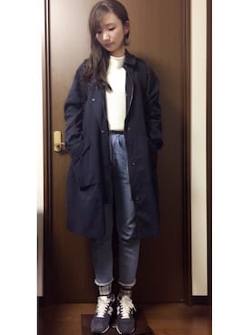 おぐしゃん。さん（レディース・161cm）の冬コーディネート