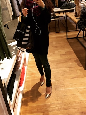 「New York City」｜愛喝奶茶的小熊維尼 さん（レディース・157cm）の秋コーディネート