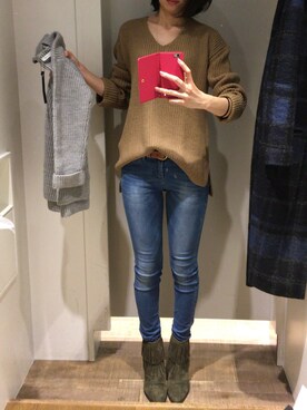 miiiiさん（レディース・169cm）の冬コーディネート