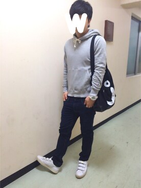 「ベルクロ」｜GENKIさん（メンズ・168cm・10代）の冬コーディネート