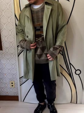 「キュウリガン」｜キュウリガンさん（メンズ・175cm）の冬コーディネート