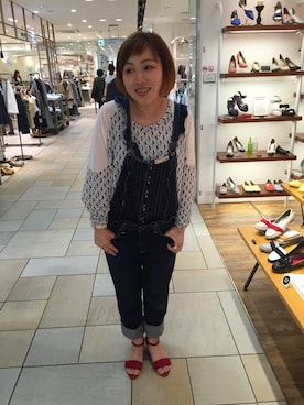 「リボン(モチーフ)」｜ORientalTRaffic さんすて岡山店さん（レディース・152cm）の春コーディネート