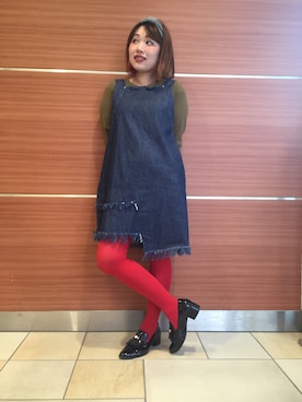 「エナメルシューズ」｜ORientalTRaffic さんすて岡山店さん（レディース・152cm）の秋コーディネート