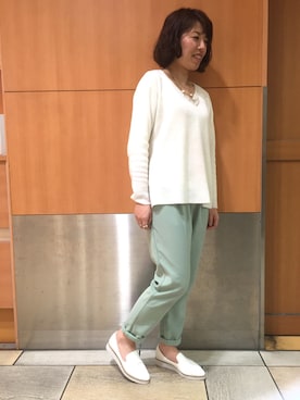「大振りアクセサリー」｜ORientalTRaffic さんすて岡山店さん（レディース・152cm）の春コーディネート