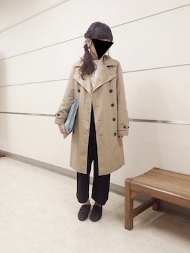 「GLOBAL WORK（グローバルワーク）の【GLOBALWORK】レースアップシューズFW/529048（その他シューズ）」を使った、木の子さん（レディース・153cm）の春コーディネート