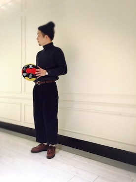 「アイテム（雑貨/ホビー）」を使った、fuzeeさん（メンズ・175cm）の冬コーディネート