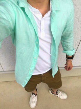 ShiNさん（メンズ・168cm）の夏コーディネート