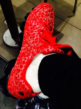 「MARCELO BURLON（マルセロ・バーロン）のアイテム（パンツ）」を使った、Yotsuさん（メンズ・166cm）の冬コーディネート