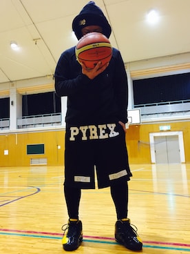 「PYREX VISION（パイレックスヴィジョン）のアイテム（その他パンツ）」を使った、Yotsuさん（メンズ・166cm）の春コーディネート