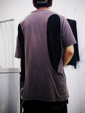 「DRKSHDW by RICK OWENS（ダークシャドウ バイ リックオウエンス）のアイテム（帽子）」を使った、Yotsuさん（メンズ・166cm）の秋コーディネート