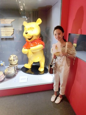 「5（ファイブ）のアイテム（オールインワン・サロペット）」を使った、cianさん（レディース・163cm）の夏コーディネート