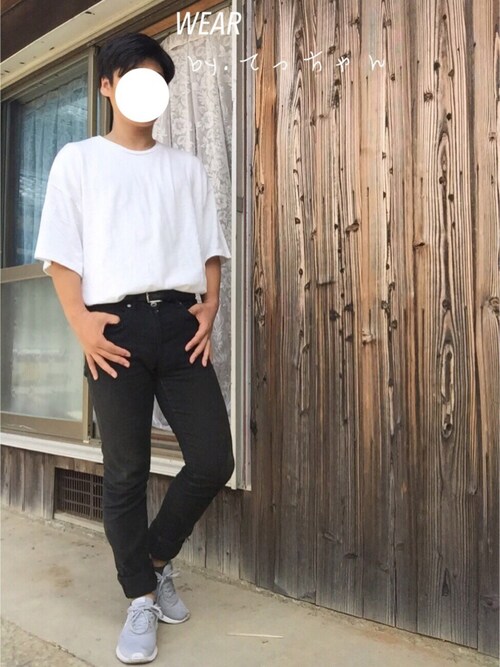 てつ Wegoのtシャツ カットソーを使ったコーディネート Wear